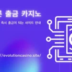 빠른 출금 카지노 5분안에 즉시 출금이 되는 사이트 안내