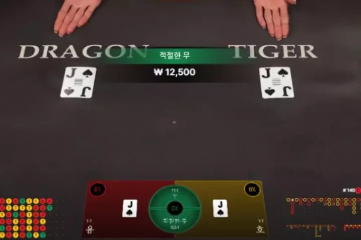 에볼루션 용호 (드래곤타이거) 게임 기본 규칙